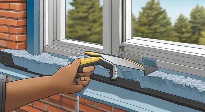 Skuteczne sposoby na zmycie pianki montażowej z ramy okiennej