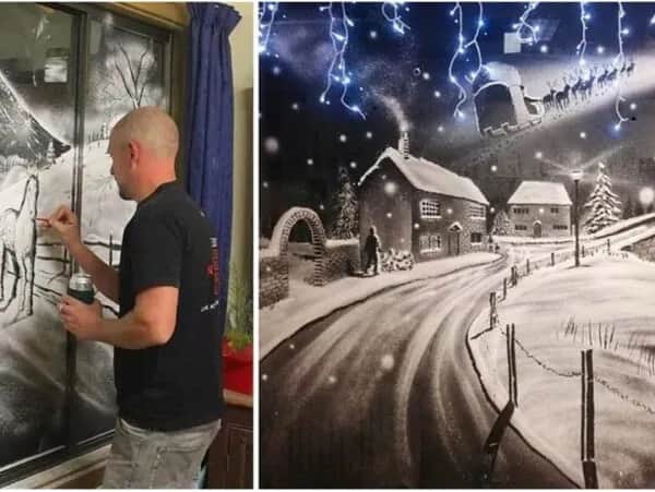 Skuteczne sposoby na to, czym zmyć sztuczny śnieg z okna