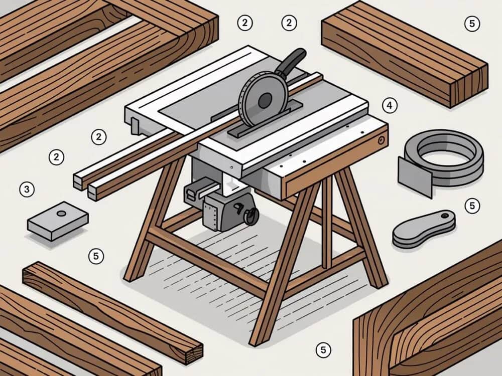 Jak zamocować pilarkę tarczową do stołu - uniknij niebezpieczeństw i błędów