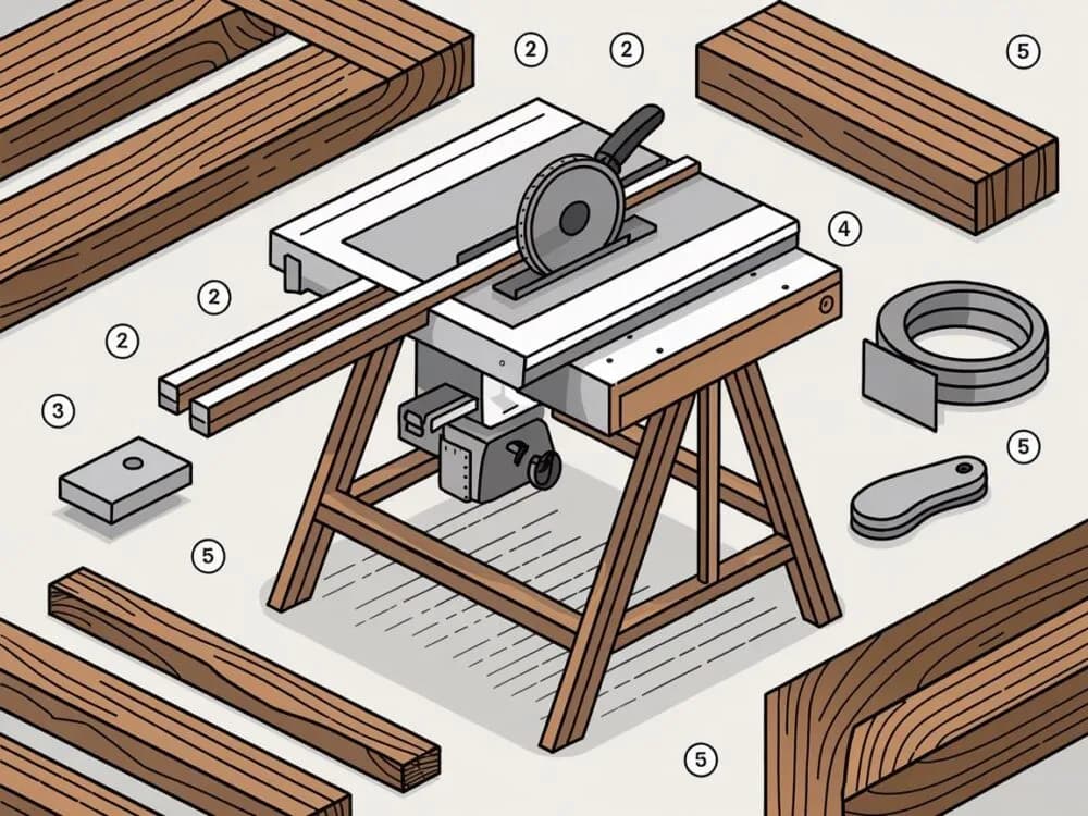 Jak zamocować pilarkę tarczową do stołu - uniknij niebezpieczeństw i błędów
