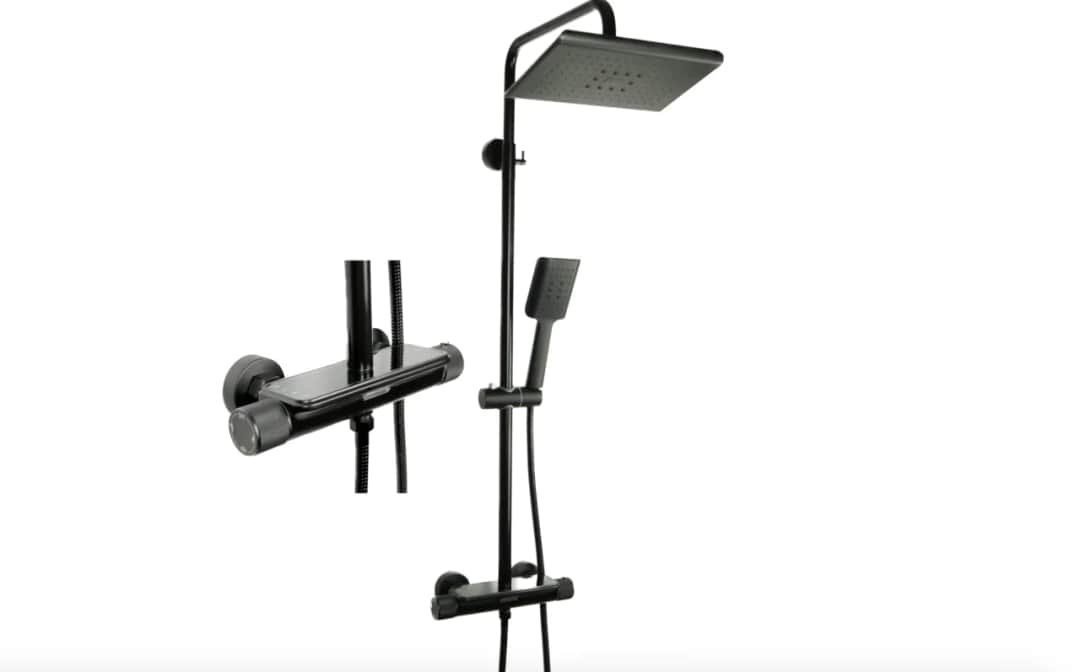 Bateria prysznicowa czarna – modny detal, który zmienia łazienkę