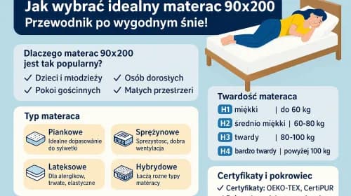 Jaki materac wybrać opinie – uniknij błędów przy zakupie idealnego materaca