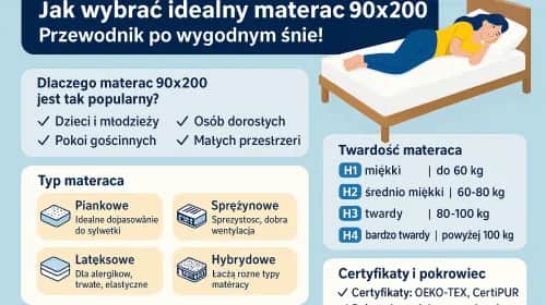 Jaki materac wybrać opinie – uniknij błędów przy zakupie idealnego materaca