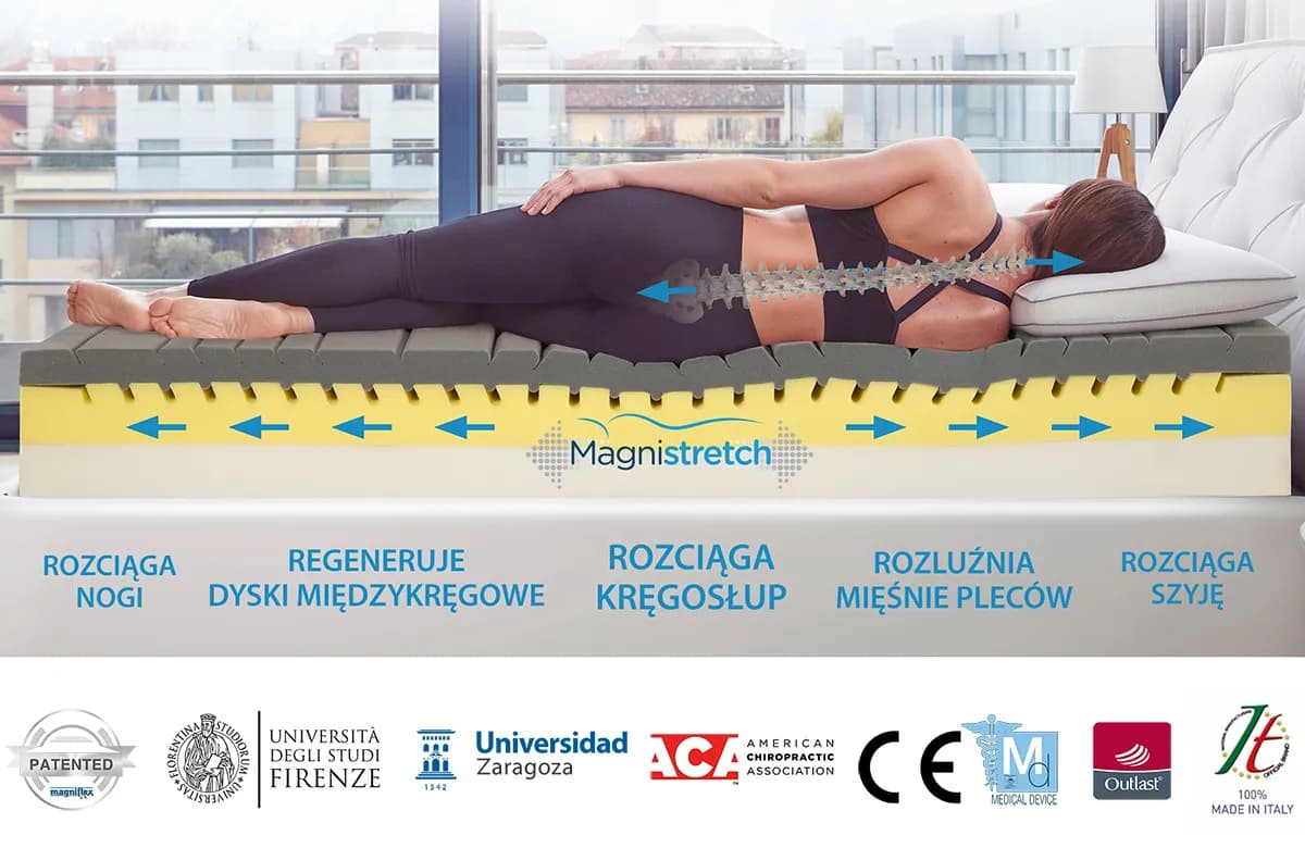 Jaki materac na chory kręgosłup? Wybierz komfort i ulgę w bólu