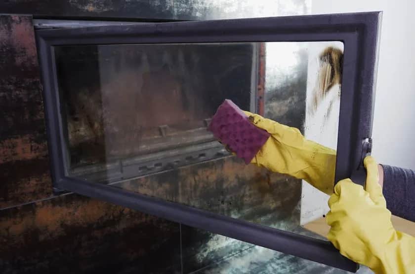 Skuteczne sposoby na to, czym wyczyścić szybę od kominka