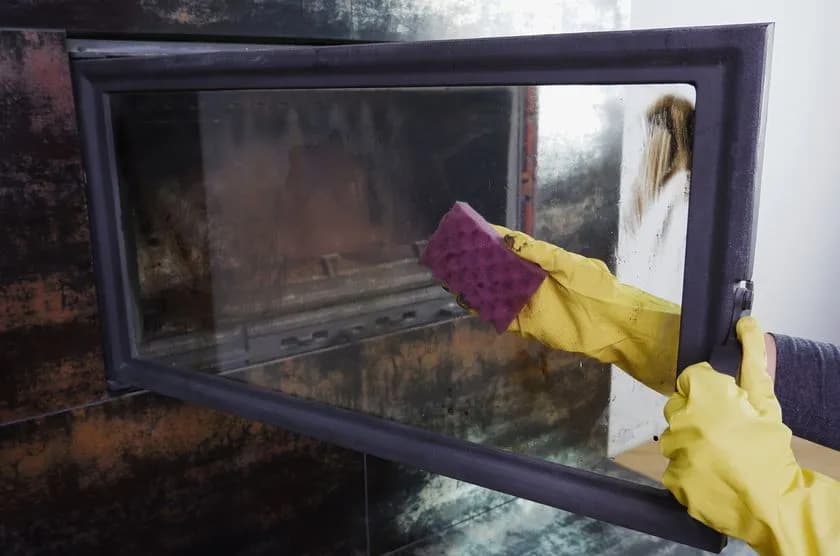 Skuteczne sposoby na to, czym wyczyścić szybę od kominka